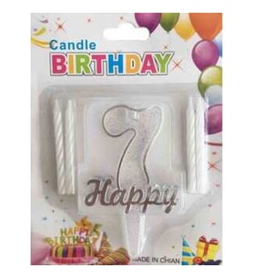MUM 7 YAŞ HAPPY YAZILI GÜMÜŞ PK:1-1-