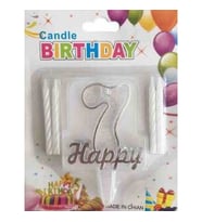 MUM 7 YAŞ HAPPY YAZILI GÜMÜŞ PK:1-1-