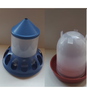 CİVCİV YEMLİĞİ 2 KG & CİVCİV SULUĞU 1,5 LT (CİVCİV KEKLİK, BILDIRCIN VE DİĞER KANATLI HAYVANLAR İÇİN
