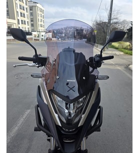 MOTOCAM Honda NC 700 750 X Ön Cam 2021-2024 Model 50cm Füme Renkli 4mm ORTA BOYLU