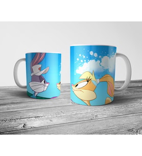 Pixxa Bugs ve Lola Bunny Kupa Bardak Model 3