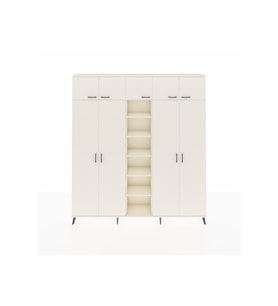 Arges Gardrop 18 Raflı 9 Kapaklı 220x30x243 Aytaşı-Aytaşı