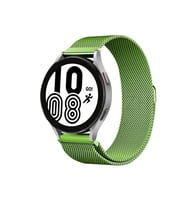 Mey İthalat® Watch 22Mm Metal Mıknatıslı Kordon - Yeşil