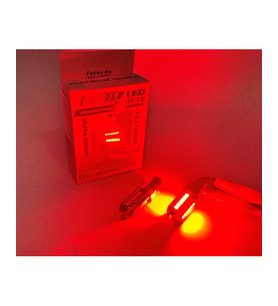 FEMEX Platinum Çift Duy Kırmızı P21W 1157 15W Led Ampul