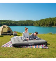 Bestway Ultra Queen 2 Kişilik Şişme Yatak + El Pompası Hediyeli 191x137x22cm 671GZ BW143