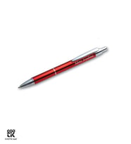 Kişiye Özel Kırmızı ve Gümüş Renk Metal Tükenmez Kalem GDTK-904155