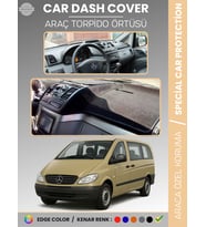 MERCEDES VITO / VIANO W639 2003-2014 Torpido Örtüsü Premium Kalite Torpido Koruma Özel Kesim