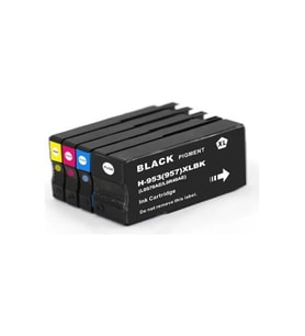 Tecprint HP 953XL Uyumlu CMYK Muadil Kartuş (4 RENK)