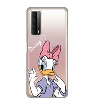 Huawei P Smart 2021 Uyumlu Ördek Desenli Şeffaf Telefon Kılıfı