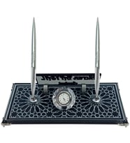 Sentez Selçuklu Yıldızı Kristal Masa İsimliği (Gümüş)