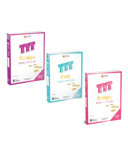 Üç Dört Beş TYT Fizik TYT Türkçe TYT Kimya Soru Bankası 3 Kitap Set