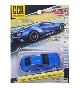 CCA Premium Series 2013 Chevrolet Camaro SS Mavi 1/64 Model Araba