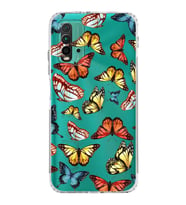 PrintiFy Xiaomi Redmi 9T ile Uyumlu Water Color 2  Kamera Korumalı Şeffaf  Kılıf
