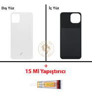 Reeder Yapıştırıcı S23 Max Pro Beyaz Yapıştırıcı B-7000 Yapıştırıcı Arka Kapak Arka Cam Batarya Kapağı Lazer Kesim Kapak Pil Kapağı Back Cover