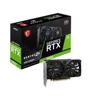 MSI RTX3050 6GB VENTUS 2X E 6G OC GDDR6 96bit HDMI DVI DP PCIe 16X v4.0