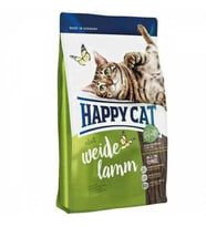 Happy Cat Weide Lamm Kuzu Etli Yetişkin Kedi Maması 4 Kg