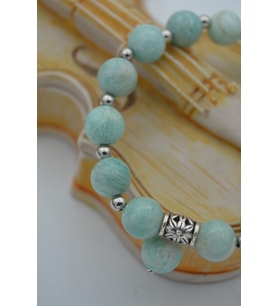 STONEAGE JEWELLERY Amazonit Doğal Taşından Bileklik