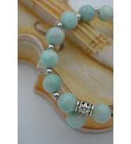 STONEAGE JEWELLERY Amazonit Doğal Taşından Bileklik