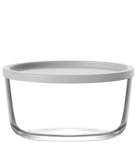 Round Cam Saklama Kabı Tekli Büyük Boy 1490 ml