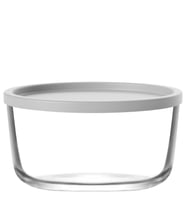 Round Cam Saklama Kabı Tekli Büyük Boy 1490 ml