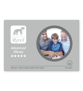 Rovi Advanced Parlak Fotoğraf Kağıdı 280gsm 50yp 13x18