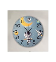 bilge Tasarım ÇOCUK ODASI Duvar Saati 30 x 30 CM (Karışık)