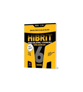 Hız Yayınları 6.sınıf Hibrit Din Kültürü ve Ahlak Bilgisi Soru Bankası Yeni