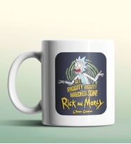 Kişiye Özel Rick and Morty Rick Beyaz Renk Kupa (Beyaz)