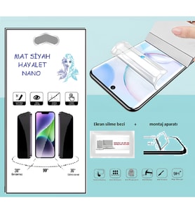 Xiaomi REDMİ NOTE 7 Nano Ekran Koruyucu İnce Esnek MAT HAYALET