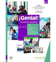 Genial! B1.1 Libro del alumno+Cuaderno +Audio desc (Gri-Kırmızı)