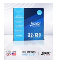 LUXARS LX10-B6 6 TELLİ BAS GİTAR TELİ 32-130 NICKEL WOUND
