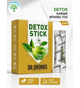 ÇareBurada Dr. Bronos Detoks Karışık Bitkisel Toz 30 Stick