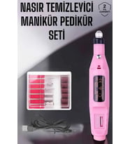 Protez Tırnak Manikür Ve Pedikür Seti Elektrikli