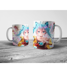 Pixxa Hatsune Miku Kupa Bardak Model 11
