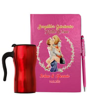 Sevgililer Gününe Özel Defter Kalem & Termos Mug Hediye Seti 26