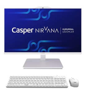 Casper Nirvana A90.1342-BE00X-V-B-K Beyaz Intel Core i5-13420H 16GB RAM 500GB NVME Pivot All In One