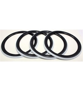 Atlas Lyon Siyah Beyaz Lastik Yanağı 14 Jant 4 lü Set 426287