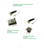 433.92MHz Ask/ook Rf Alıcı Verici Seti (NTXRX04CFCN4)