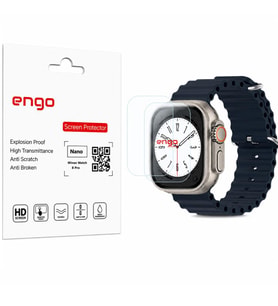 Winex Watch 8 Pro Max Ekran Koruyucu Nano Şeffaf 2 Adet