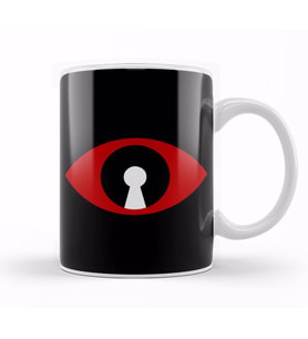 Must Read Book Covers 1984 Big Brother Eye Kupa Bardak Porselen