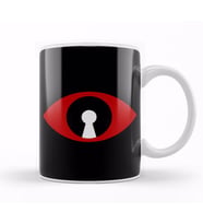 Must Read Book Covers 1984 Big Brother Eye Kupa Bardak Porselen