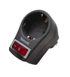 DOTVOLT 1-li Surge Hunter 250 Joules Akım Koruma Prizi Siyah