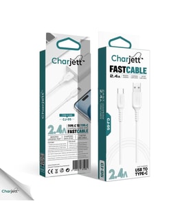 2.4A TYPE-C Veri Aktarımı ve Şarj İçin USB Kablo 1 Metre