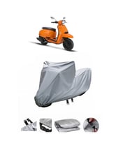 Lambretta V125 Special  Gri Motosiklet Brandası ARKA ÇANTA UYUMLU DEĞİLDİR