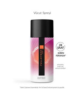 Avon Full Speed Stop Erkek Sprey Deodorant 150 Ml. (Renksiz)