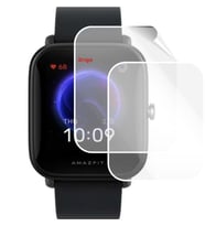 Amazfit Bip U Pro 40mm Ekran Koruyucu Tam Kaplama TPU Film 2 Adet (Şeffaf)