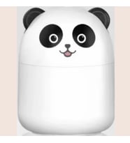 Hava Nemlendirici Panda Görünümlü 250 ml (Beyaz)