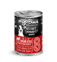 Mojo Black No:8 Tahılsız (400gr) Sığır Etli Yetişkin Köpek Konservesi 12'Lİ
