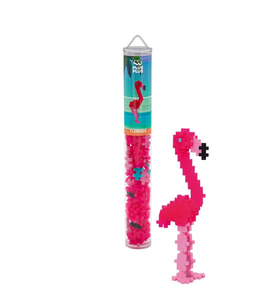 PLUS-PLUS FLAMINGO / 100 PCS TUBE