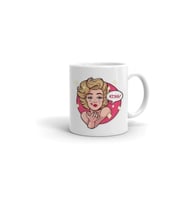 Marilyn Monroe Kiss Baskılı Kupa